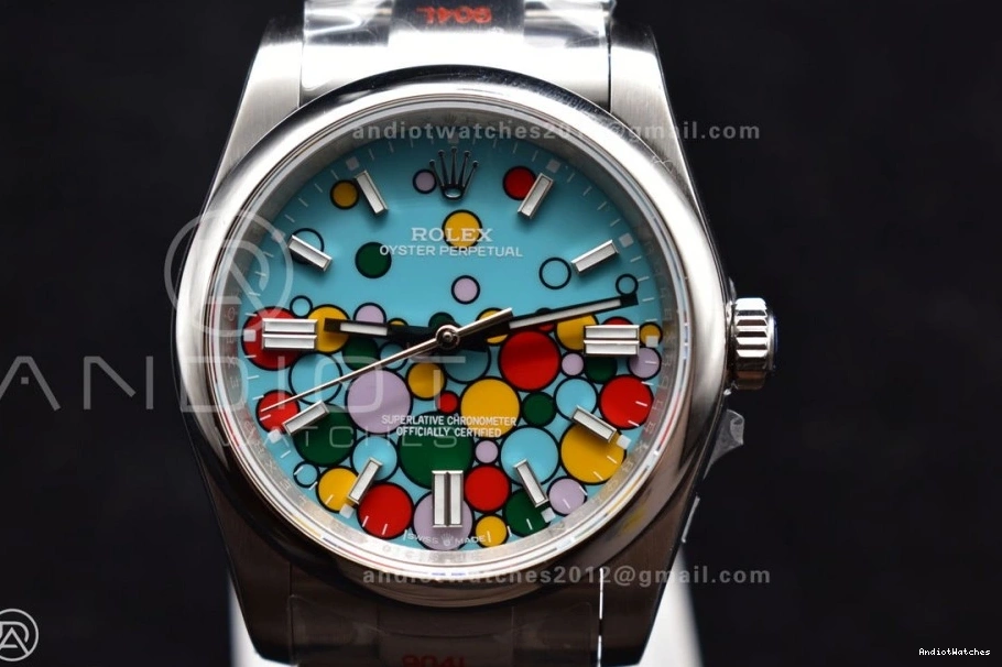 Celebration 904L KRF Best Edition 36mm 959 Steel Perpetual Bold Oyster A Dial 126000 1:1 0830